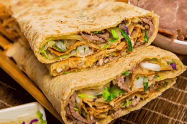 邻村二妮菜煎饼